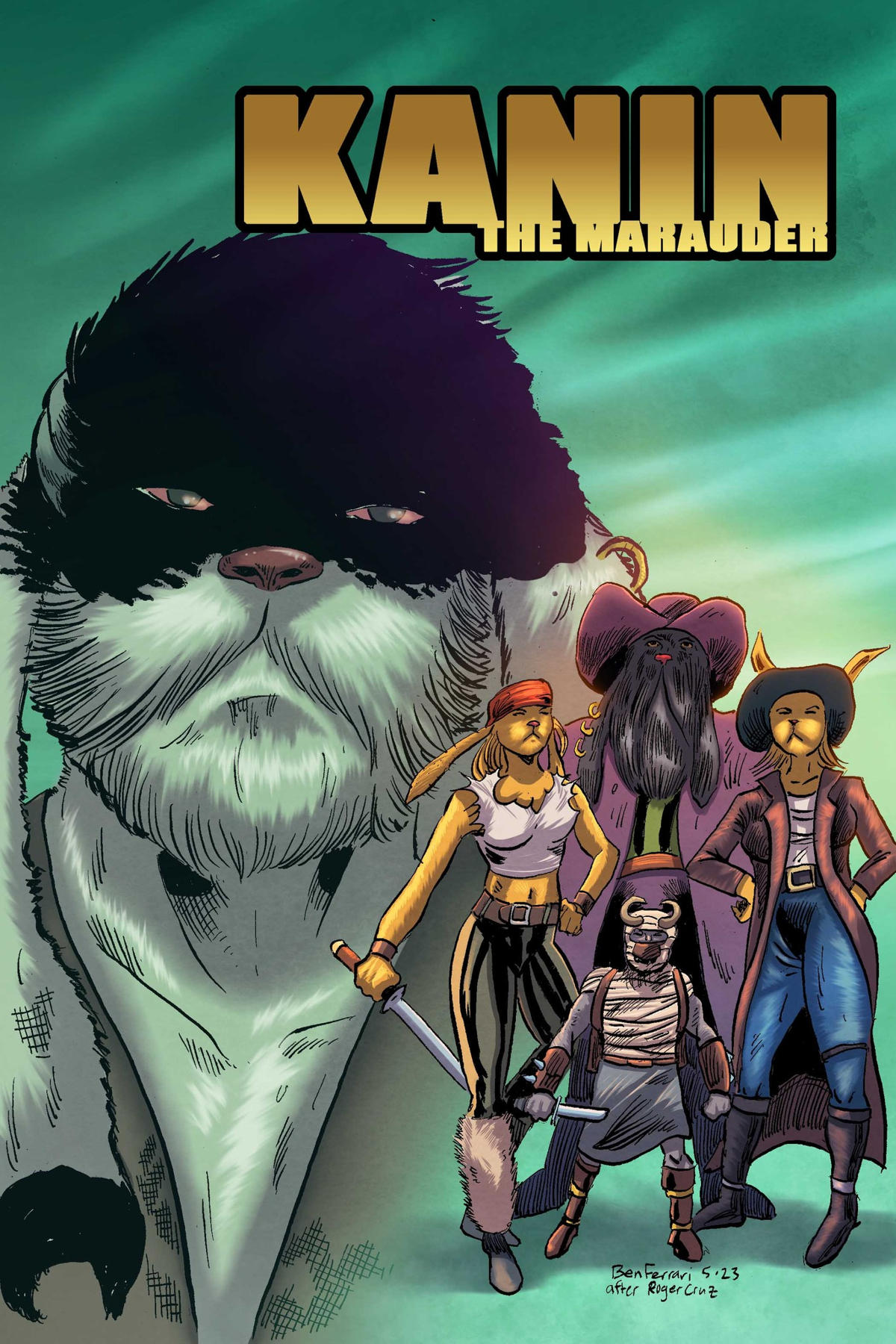 Kanin-the-marauder-cover-by-Ben-Ferrari